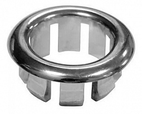 Кольцо для перелива 21.7 мм, хром, облицовка Водяной