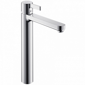 Смеситель для умывальника (раковины) Hansgrohe Metris S 31022000 хром латунь Водяной