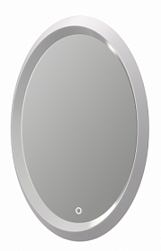 Зеркало Aima Cloud 60*90 Light белое с подогревом LED подсветка У51939 Водяной