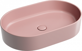 Раковина (умывальник) Ceramica Nova Element 60 розовая накладная (чаша на столешницу) CN6048MP