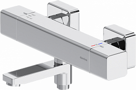 Смеситель для ванны/душа (короткий излив) термостат Damixa Gala 533000000 хром латунь Водяной