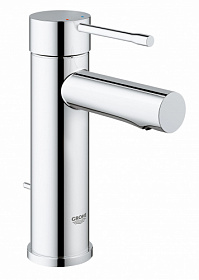 Смеситель для умывальника (раковины) Grohe Essence+ 32898001 хром латунь Водяной