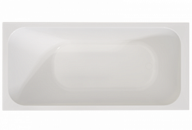 Ванна акрил 170х80 Radomir Прованс 1-01-2-0-1-192К прямоугольная на каркасе с панелью и слив-переливом слив-перелив хром