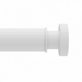 Карниз для ванны Iddis Shower Rod прямой 110-200см белый 010A200I14 Водяной