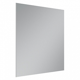 Зеркало Sancos Square 80x70 белое LED подсветка SQ800