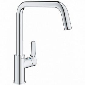 Смеситель для кухни (мойки) Grohe Eurosmart 30567000 хром латунь Водяной