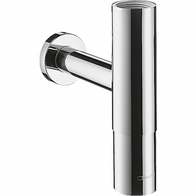 Сифон для раковины вып. 1 1/4" х 32 Hansgrohe Flowstar хром круглый без выпуска 52100000 Водяной