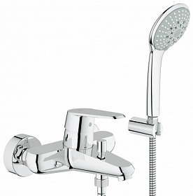 Смеситель для ванны/душа (короткий излив) Grohe Eurodisc Cosmopolitan 33395002 хром латунь Водяной