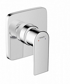 Смеситель для душа (внешняя часть) Hansgrohe Vernis Shape 71658000 хром латунь Водяной