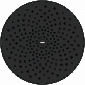 Лейка верхнего душа Damixa Apollo 947050300 d236 мм 1 реж. чёрная круглая