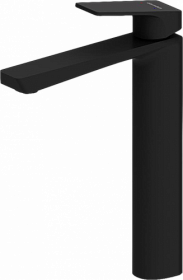 Смеситель для умывальника (раковины) Damixa Merkur 400250300 чёрный латунь Водяной