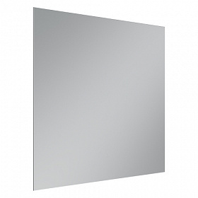 Зеркало Sancos Square 90x70 белое LED подсветка SQ900 Водяной