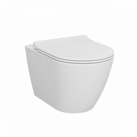 Унитаз подвесной Vitra Smooth Flush безободковый смыв сид.отдельно 7551B003-0075 Водяной