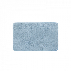 Коврик для ванной комнаты Iddis Base 80х50 термопластичная резина TPR / микрофибра синий Водяной