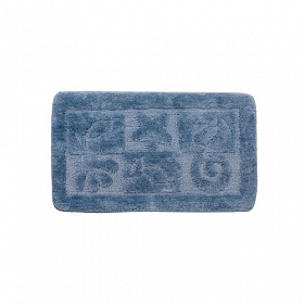 Коврик для ванной комнаты Iddis Promo 70х40 термопластичная резина TPR / микрофибра синий