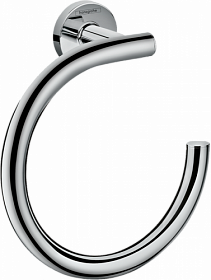 Полотенцедержатель кольцо Hansgrohe Logis Universal 41724000 хром Водяной