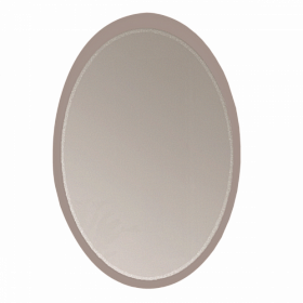 Зеркало Marka One Art Arrondi/Bonne 60 капучино LED подсветка У73234