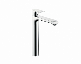 Смеситель для умывальника (раковины) Hansgrohe Metris 31184000 хром латунь Водяной