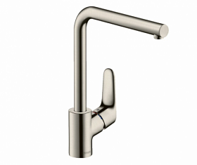 Смеситель для кухни (мойки) Hansgrohe Focus 31817800 сталь латунь Водяной