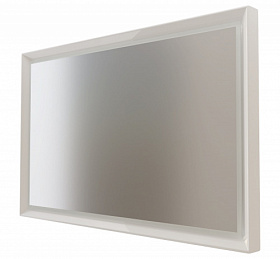 Зеркало Marka One Art Romb 90 белое LED подсветка У73232