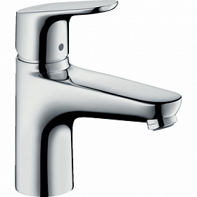 Смеситель для умывальника (раковины) Hansgrohe Focus E2 31931000 хром латунь Водяной