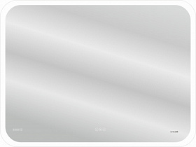 Зеркало Cersanit LED 070 Design Pro 100 белое с подогревом LED подсветка KN-LU-LED070*100-p-Os