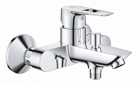 Смеситель для ванны/душа (короткий излив) Grohe BauLoop 23602001 хром латунь Водяной