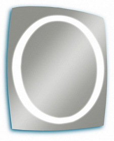 Зеркало Marka One Ventoso 70 белое LED подсветка У22828