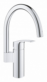 Смеситель для кухни (мойки) Grohe Eurosmart 33202003 хром латунь Водяной