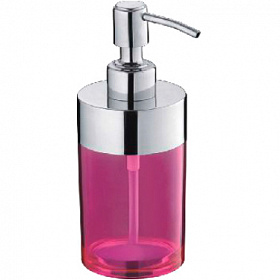 Дозатор жидкого мыла пластик Ledeme L423-27 розовый
