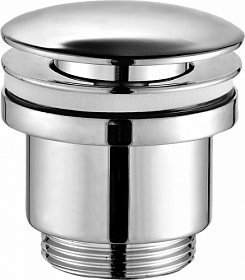 Донный клапан для умывальника Lemark LM8500C хром Водяной