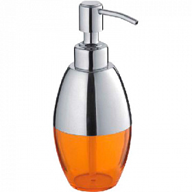 Дозатор жидкого мыла пластик Ledeme L422-27 оранжевый