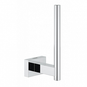 Держатель запасного рулона туалетной бумаги скоба без крышки Grohe Essentials Cube 40623001 хром Водяной