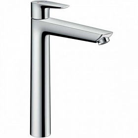 Смеситель для умывальника (раковины) Hansgrohe Talis E 71717000 хром латунь Водяной