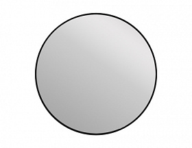 Зеркало Cersanit Eclipse Smart 90 черное LED подсветка 64148