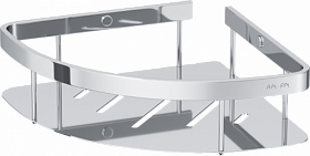 Полка угловая для ванны металл AM.PM Sense L хром A7454100 Водяной