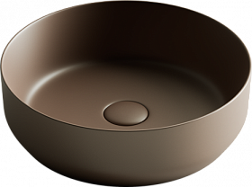 Раковина (умывальник) Ceramica Nova Element 39 коричневая накладная (чаша на столешницу) CN6022MDB Водяной
