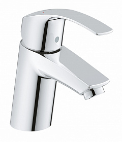 Смеситель для умывальника (раковины) Grohe Eurosmart New 32467002 хром латунь Водяной