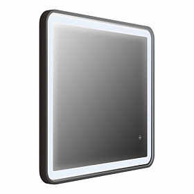 Зеркало Iddis Cloud 80 черное LED подсветка CLO8000i98 Водяной