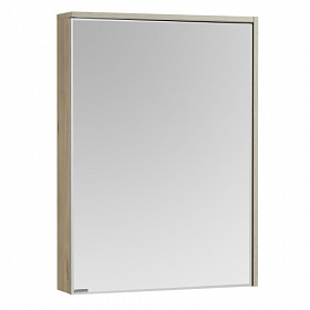 Зеркало-шкаф Акватон Стоун 60 сосна арлингтон LED подсветка 1A231502SX850 Водяной