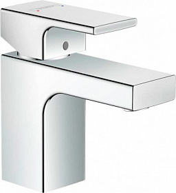 Смеситель для умывальника (раковины) Hansgrohe Vernis Shape 71567000 хром латунь Водяной