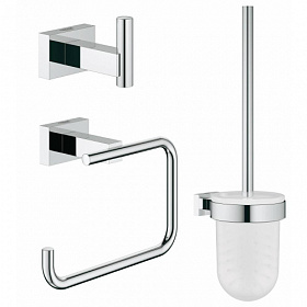 Набор аксессуаров Grohe Essentials Cube 3 в 1 40757001 хром Водяной