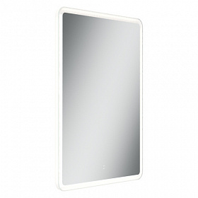 Зеркало Sancos Arcadia 60x80 белое LED подсветка AR600