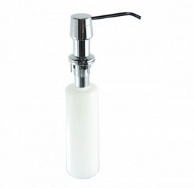 Дозатор жидкого мыла 0,3л пластик Rossinka Silvermix AC-22P хром
