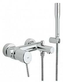 Смеситель для ванны/душа (короткий излив) Grohe Concetto New 32212001 хром латунь