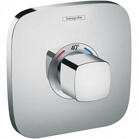 Смеситель для душа термостат (внешняя часть) Hansgrohe Ecostat E 15705000 хром латунь
