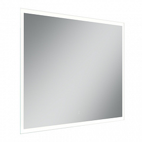 Зеркало Sancos Palace 100x70 белое LED подсветка PA1000 Водяной
