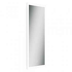 Зеркало Sancos Polo 35x80 белое LED подсветка PL35 Водяной