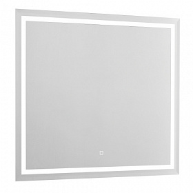 Зеркало Акватон Уэльс 100 белое с подогревом LED подсветка 1A208002WA010