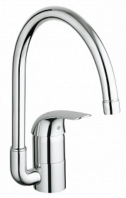 Смеситель для кухни (мойки) Grohe Euroeco 32752000 хром латунь Водяной